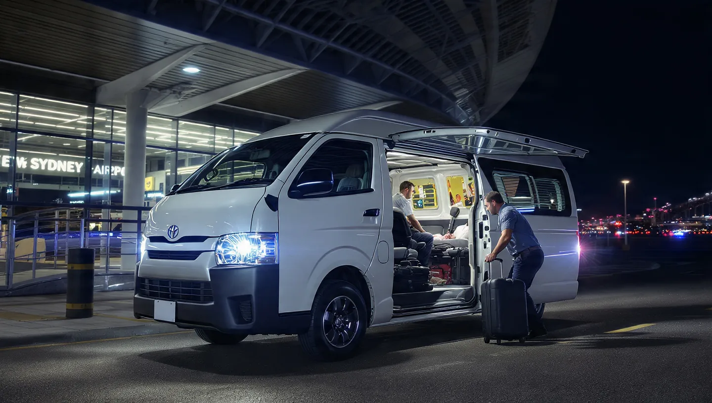 Premium Maxi Taxi Wollondilly Shire Council service vehicle