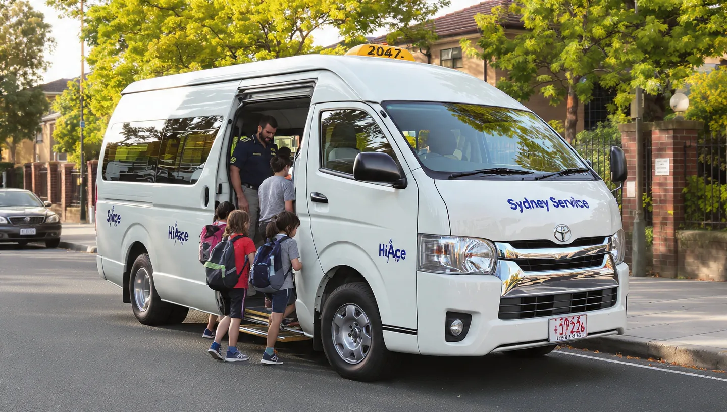 Premium Maxi Taxi City of Wollongong service vehicle